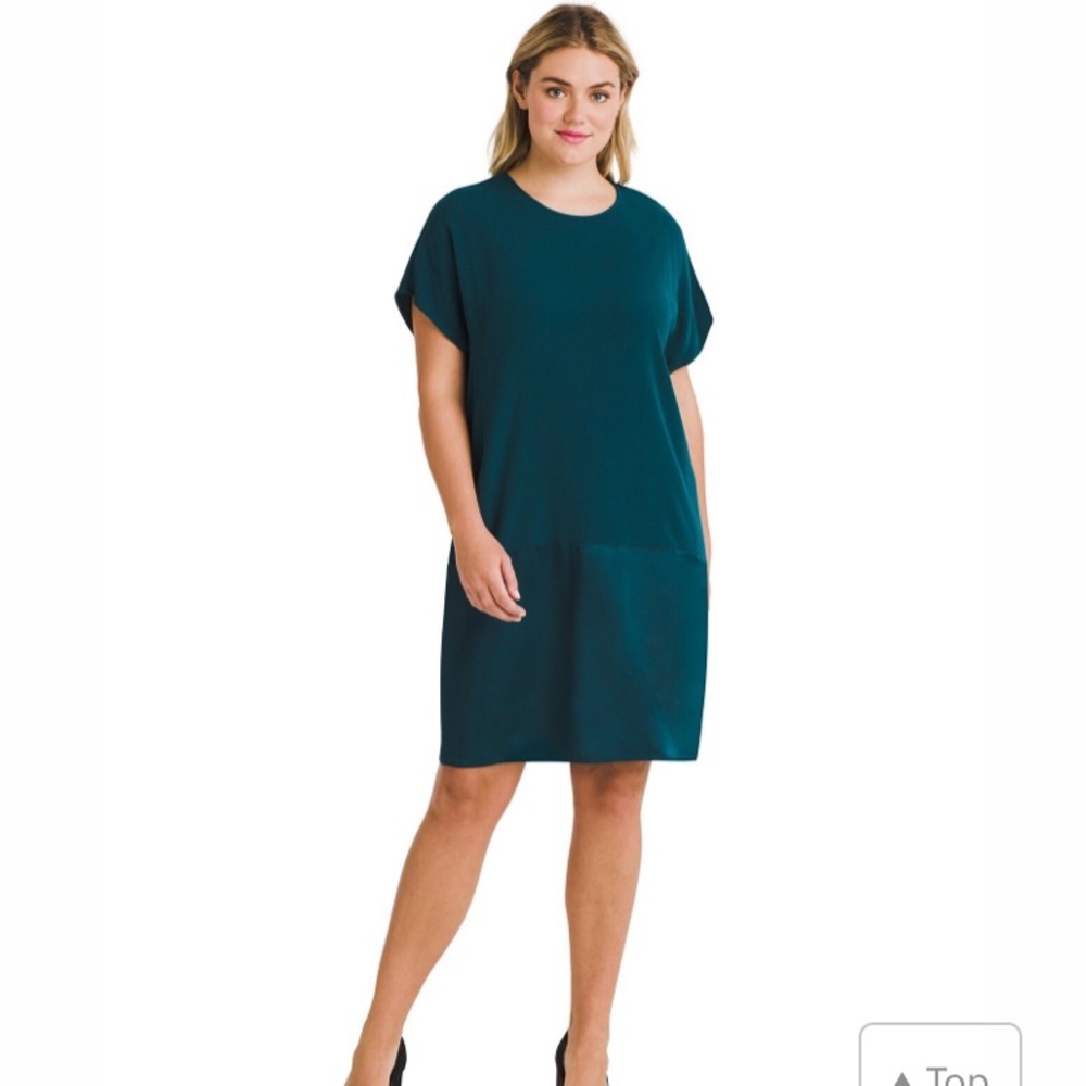 Universal Standard Avenir Dress teal